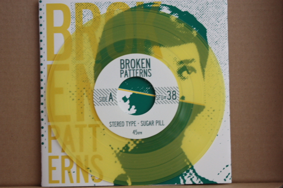 SFU038 - BROKEN PATTERNS - "S/T" #2 7" *YELLOW VINYL*