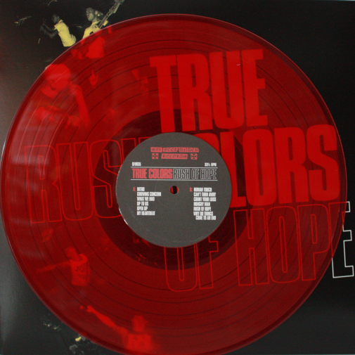 SFU035 TRUE COLORS - "Rush Of Hope" 12" *RED VINYL*