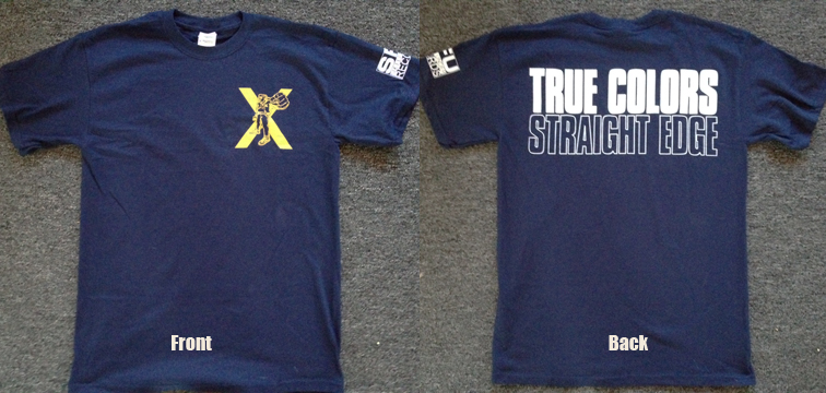 TRUE COLORS - Straight Edge Navy Shirt